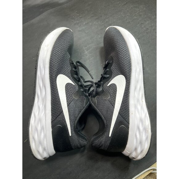 Nike Mens Revolution 6 Running Shoes DD8475-003 Black/White Size 9.5 Wide - Picture 9 of 10